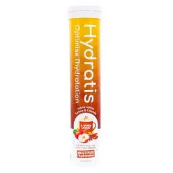 HYDRATIS Solution d'hydratation en pastilles goût pomme cannelle x20