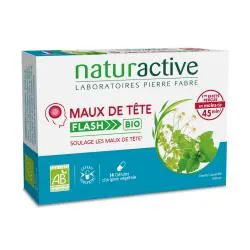 NATURACTIVE Maux de Tête Flash Bio x14 gélules