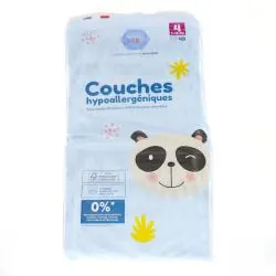 PHARMABABY Couches hypoallergéniques t4 x48 couches