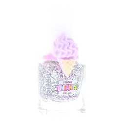 INNOXA Vernis à Ongles pour Enfants à Base d'Eau Arc en ciel paillette 5ml