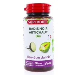 SUPERDIET Radis Noir et Artichaut x80 comprimés