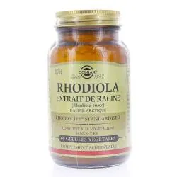 SOLGAR Rhodiola Extrait de Racine 60 gélules