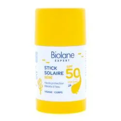 BIOLANE Stick Solaire SPF50 Bébé 20g