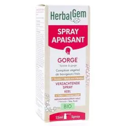 HERBALGEM Spray Apaisant Gorge Bio spray 15ml