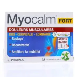3C PHARMA Myocalm Fort douleurs musculaires x15 comprimés