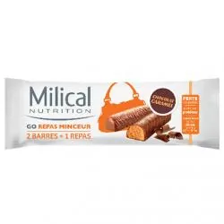 MILICAL Go repas minceur barres goût caramel bipack