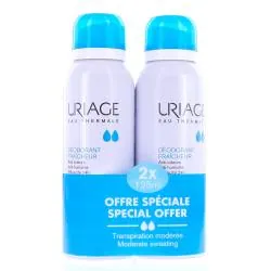 URIAGE Soin & Hygiène - Déodorant fraîcheur spray lot 2 x 125ml