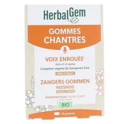 HERBALGEM Gommes des Chantres bio x24