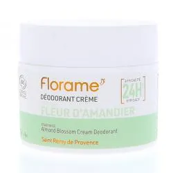 FLORAME Déodorant crème fleur d'amandier bio 50g