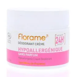 FLORAME Déodorent crème hypoallergénique bio 50g