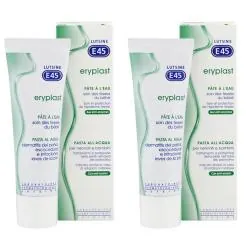 LUTSINE Eryplast Pâte à l'eau - Soin des fesses du bébé lot 2x75g