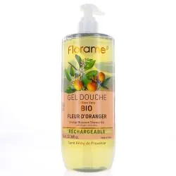 FLORAME Gel douche à l'aloé vera bio fleur d'oranger 750ml