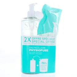 SVR Physiopure - Eau micellaire flacon 400ml + recharge 400ml