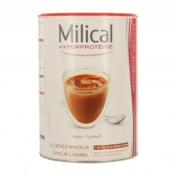 MILICAL Crèmes minceur hyperprotéinées goût caramel 540g