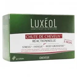 LUXÉOL Anti-Chute De Cheveux Réactionnelle x90 Gélules