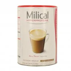 MILICAL Boisson hyperprotéinée boîte goût cappuccino 540g