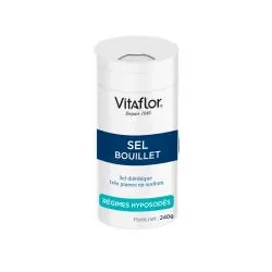VITAFLOR Sel Bouillet diététique très pauvre en sodium 240g