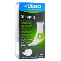 URGO Douleurs Strapping Bande Adhésive Élastique 10cmx2,5m