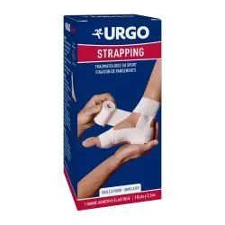 URGO Douleurs Strapping Bande Adhésive Élastique 10cm x 2,5m