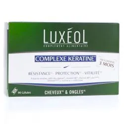 LUXEOL Complexe Kératine Cheveux et Ongles x90 gélules