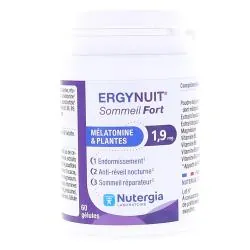 NUTERGIA ErgyNuit Sommeil Fort x60 gélules