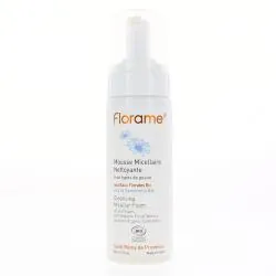 FLORAME Eaux florales bio - Mousse micellaire nettoyante bio flacon 150ml