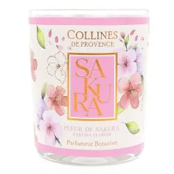 COLLINES DE PROVENCE Bougie parfumée Fleur de Sakura 180g