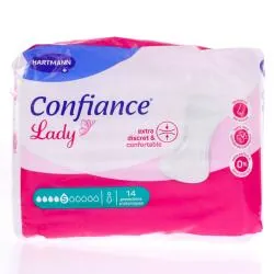 HARTMANN Confiance Lady Protection hygiéniques anatomiques 14 pièces 5 gouttes