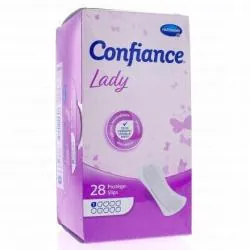 HARTMANN Confiance Lady Protection hygiéniques anatomiques 28 pièces 1 goutte