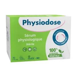 PHYSIODOSE Sérum physiologique Stérile 40x5ml boite de 30 x 10ml