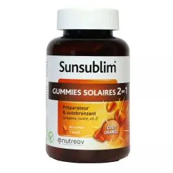 NUTREOV Sunsublim - Solaires 2en1 x60 Gummies