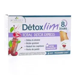 LES 3 CHENES Détoxlim - Total détox express x8shots