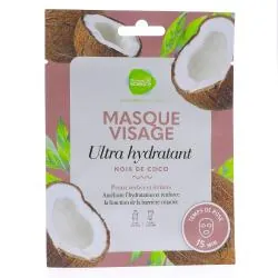 PHARMASCIENCE Masque Visage Ultra Hydratant Noix de coco