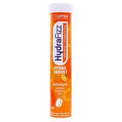 UPSA Hydrafizz - Hydra + Boost Goût Orange x16 Comprimés