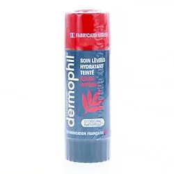 DERMOPHIL Stick soin teinté protection des lèvres rouge impérial 4g