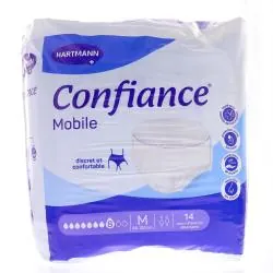 CONFIANCE Mobile - Sous-vêtements absorbants 8 gouttes taille m x14 unités
