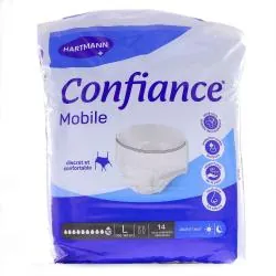 CONFIANCE Mobile - Sous-vêtements absorbants 10 gouttes taille l x14 unités
