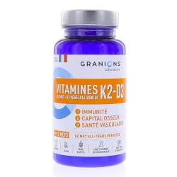 GRANIONS Vitamines K2-D3 x60 comprimés