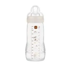 MAM Easy Active - Biberon 2ème âge 330ml sable