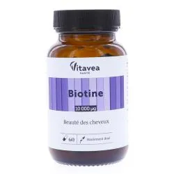 VITAVEA Biotine 10 000µg x60 gélules