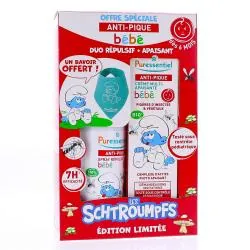 PURESSENTIEL Anti-Pique Bébé - Kit Spray Répulsif 60ml et Crème Apaisante 30ml