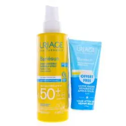 URIAGE Bariésun - Spray Invisible SPF50+ 200ml + Baume réparateur après soleil OFFERT