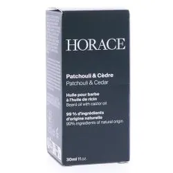 HORACE Huile pour Barbe patchouli & cèdre 30ml