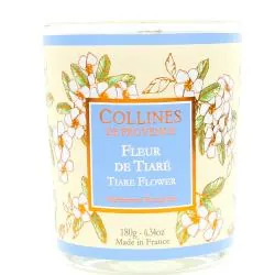 COLLINES DE PROVENCE Bougie Parfumée Fleur de Tiaré 180g