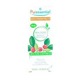 PURESSENTIEL Huile essentielle gaulthérie bio 10ml