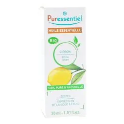 PURESSENTIEL Huile essentielle citron bio 30ml