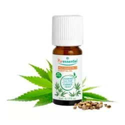 PURESSENTIEL Huile essentielle chanvre cultivé bio 5ml