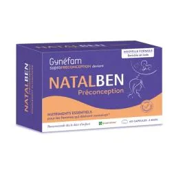 GYNEFAM Natalben Préconception x60 capsules