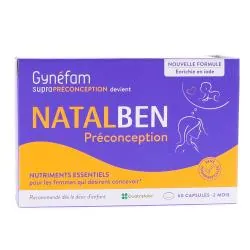 GYNEFAM Natalben Préconception x60 capsules