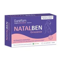 GYNEFAM Natalben Grossesse x30 capsules